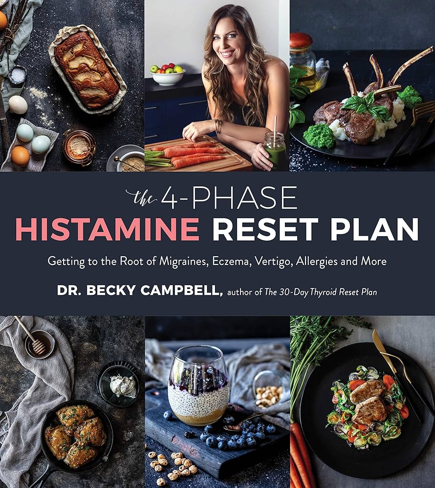 The 4-Phase Histamine Reset Plan by Becky Campbell, DC, book cover