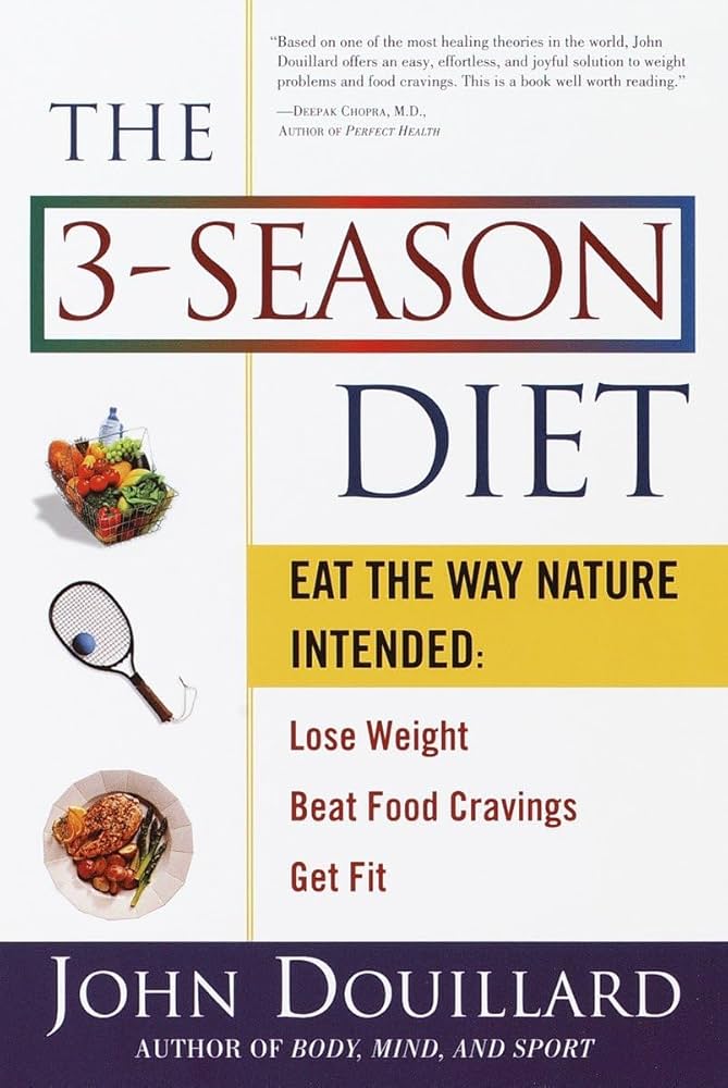 The 3-Season Diet by John Douillard, book cover