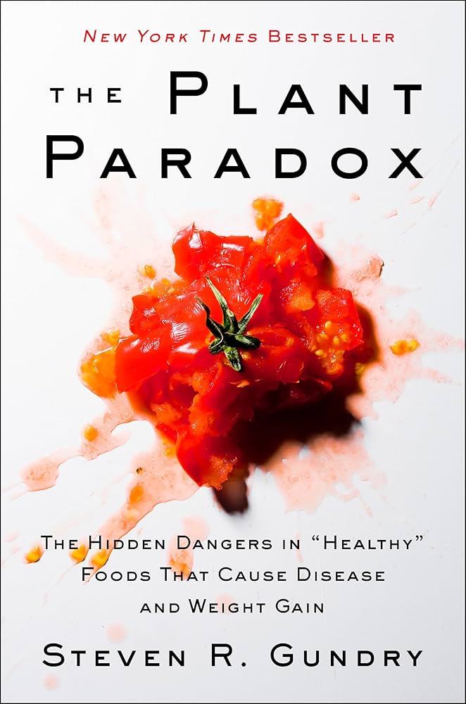 The Plant Paradox by Steven Gundry, MD, book cover